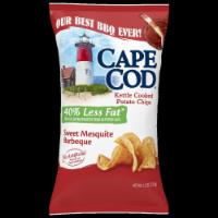 Cape Cod Potato Chips Reduced Fat Kettle Cooked, Sweet Mesquite Barbeque, 7.5 Oz ·  How did we make the best barbeque chips into an even better snack? Our mouth watering recip...