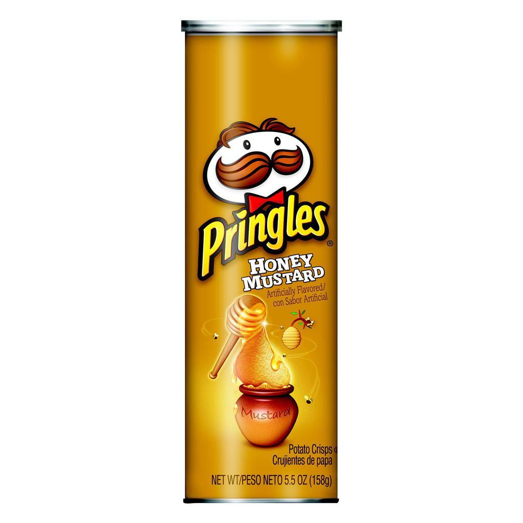 Pringles Crisps Honey Mustard 5.5oz · Since 1967, the Pringles brand has been making the original stackable potato crisp and inspiring snackers everywhere to embrace their playful sides and join the fun. Today, with a huge variety of flavors and ingredientsthere's a Pringles Potato Crisp for every type of taste.