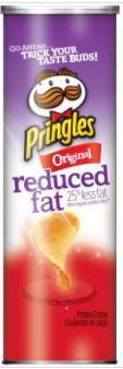  Pringles Original Reduced Fat Potato Crisps Chips, 4.9 Oz ·  Original Reduced Fat Potato Crisps25% less fat than regular potato chips** Based on the USD...