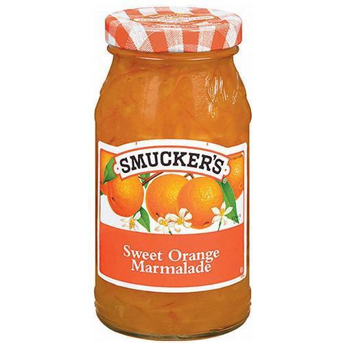 Smucker's Marmalade, Sweet Orange, 12 Oz · Smuckers Sweet Orange Marmalade, 12-Ounce A sweet treatDelicious on warm toastDelicious in recipes.