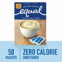 EQUAL Naturals, Stevia and Erythritol Sweetener, Sugar Substitute, 50 Count ·  Whether youre on a diet, diabetic, or just tired of your drinks not being sweet enough, nev...