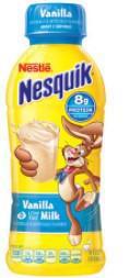Nesquik Ready to Drink Vanilla, 14 Oz · Nesquik Ready-to-Drink comes in a variety of delicious flavors in a resealable bottle, perfe...