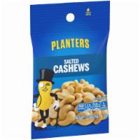 Planters Salted Cashews, 3 Oz Bag ·   Planters Salted Cashews are a delicious snack that can be enjoyed any time and anywhere. P...