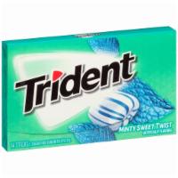 Trident Minty Sweet Twist Sugar Free Gum with Xylitol 14 Ct Pack · Get close-up confidence with Trident Sugar Free gum, the easy way to freshen breath and help...