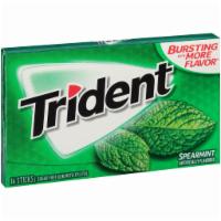Trident Spearmint Sugar Free Gum with Xylitol 14 Ct Pack · Get close-up confidence with Trident Sugar Free gum, the easy way to freshen breath and help...
