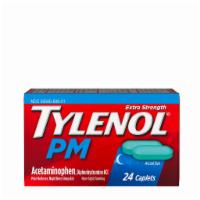 Tylenol PM Caplets 24 Caps by Tylenol · Temporary relief of occasional headaches and minor aches and pains with accompanying sleeple...