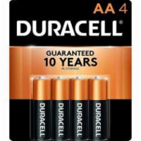 Duracell� Coppertop AAA Alkaline Batteries, Pack of 4 ·  Duracell Coppertop all-purpose AAA alkaline batteries are not only dependable, they�re also...