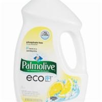 Palmolive 47805 45 Oz Lemon Splash Palmolive Eco+ Gel DW Detergent ·  Dishwasher detergent. No unnecessary chemicals. Easily breaks through tough grease. Elimina...