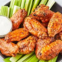 Chicken Wings · 8 pieces.