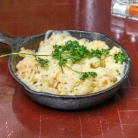 Alfredo Gnocchi Brunch · Add shrimp or chicken for an additional charge.
