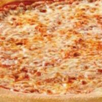 Cheese Pizza · 100% real mozzarella and provolone cheese, topped only with the finest, freshest ingredients...