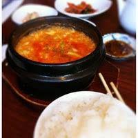 Soon Tofu Ji Gae · Beef, pork or seafood with vegetables in spicy tofu pudding soup.