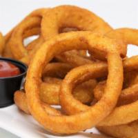 Onion Rings · Served wih ketchup.