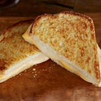 Kids Grilled Cheese · Choice of cheese on white, wheat, rye or sourdough bread. Includes kid-sized drink, applesau...