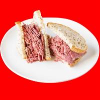 Hot Pastrami Sandwich  · #1 pastrami in New York! Cured & rubbed in-house with special blend of spices, then slow-coo...