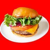 Classic Burger · Freshly ground prime beef burger on a bun. Served with lettuce, tomato & onion.