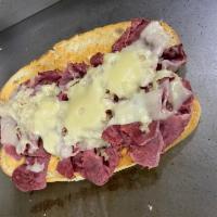 Pastrami Melt Specialty Sandwich · Pastrami melt hot grilled pastrami with melted Swiss with mustard or mayo. Hot and pressed o...