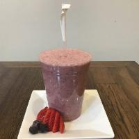 Mixed Berry Yogurt Smoothie · 