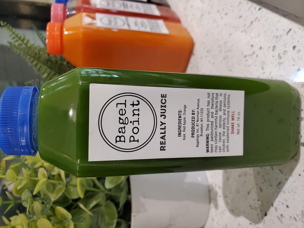Really Juice Large · Kale, orange, red apple