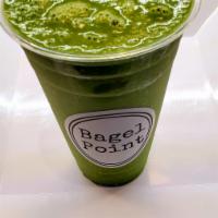 Tropic Kales Smoothie Large · Kale, Spinach, Coconut water, Pineapple, Banana