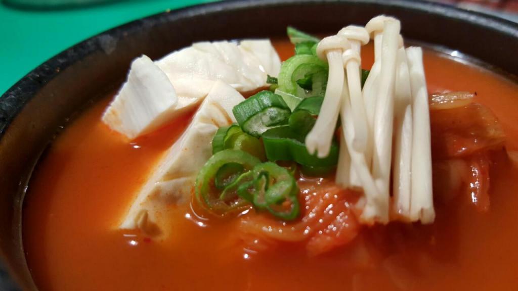 Kimchi Jjigae · Kimchi Soup with Pork