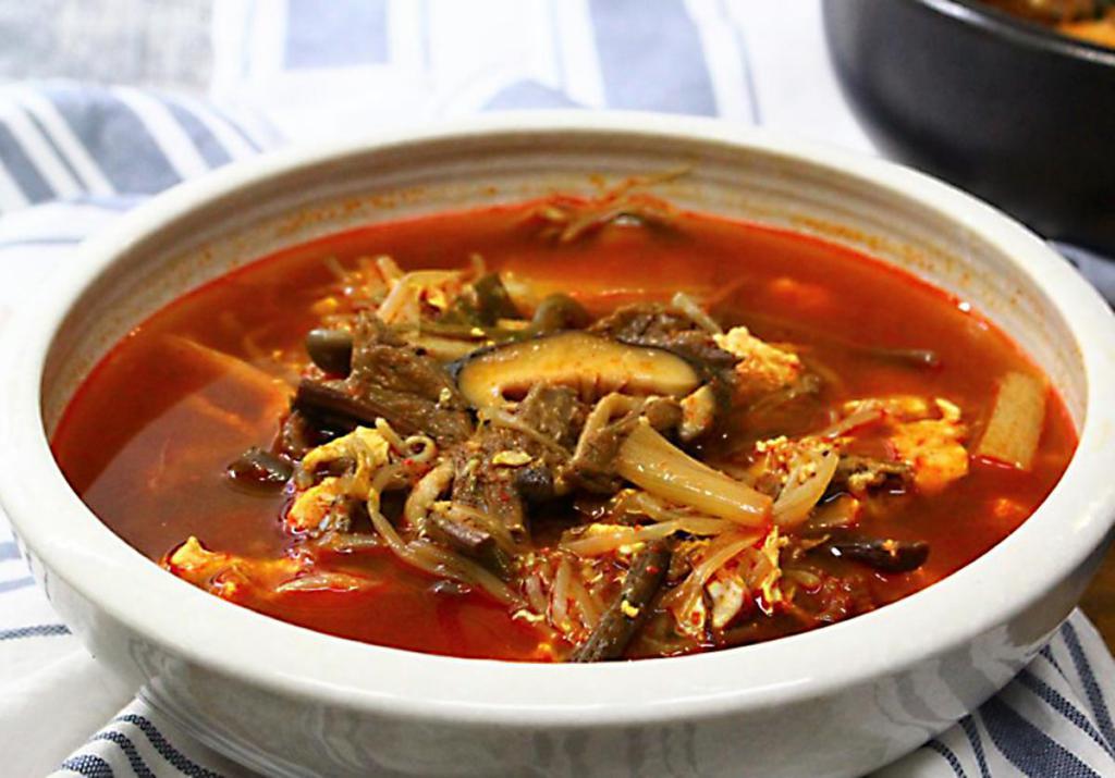 Yukgaejang  · spicy beef soup