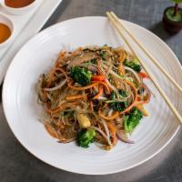 Jap Chae · Vermicelli noodle with a choice of protein. Also available vegetarian.
Comes with various ve...