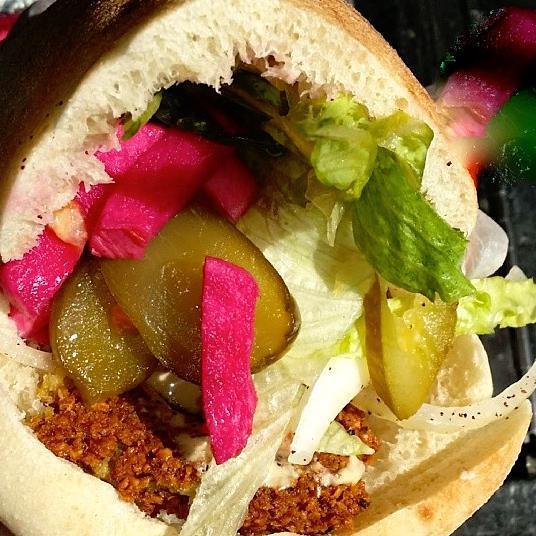 King of Falafel & Shawarma · Chicken · Dinner · Hamburgers · Healthy · Mediterranean · Salads · Sandwiches · Vegetarian
