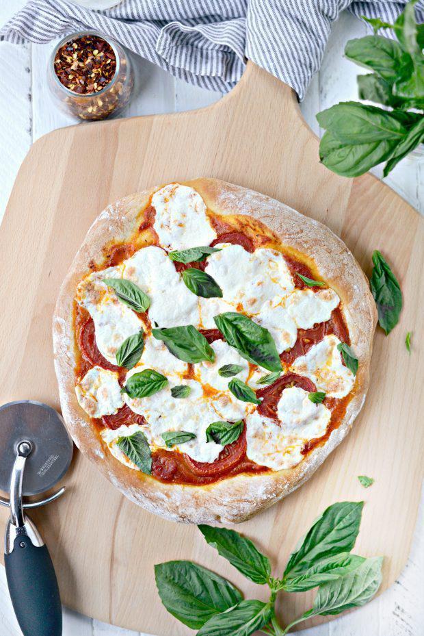 Margherita Pizza · Fresh mozzarella, fresh basil.