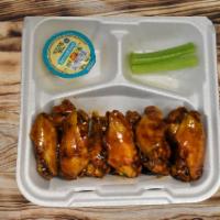 10 Piece Wings Only · Served with celery and bleu cheese or ranch.