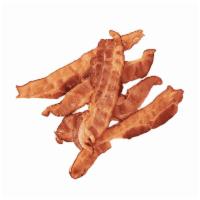Side of Bacon · 5 Strips of crispy bacon, hot & delicious.