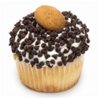 Chocolate Chip Cookie Dough Cupcakes Pack · A vanilla cupcake with chocolate chip cookie dough baked inside, topped with vanilla butterc...