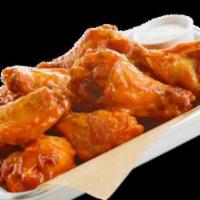 30 Original Wings · Choose Up To 2 Flavors & 2 Dipping Sauces