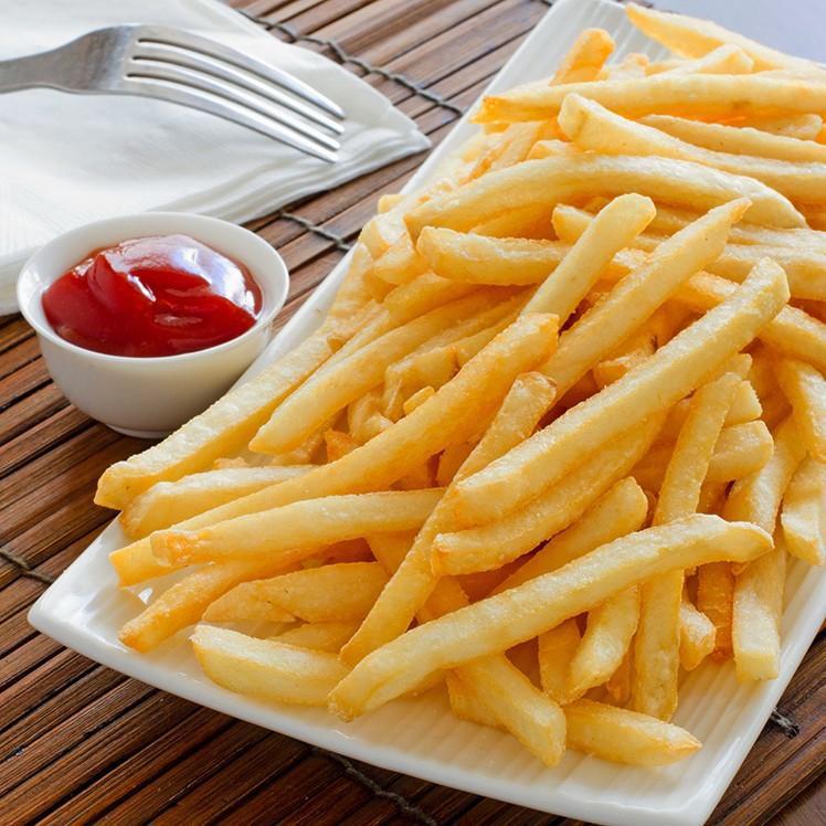 French Fries · Fries served with ketchup. Gluten free. Vegetarian. Vegan.
