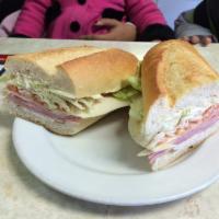 Ham Cold Sandwich Lunch · 