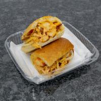 Chicken Sandwich · Juicy chicken breast topped with lettuce, tomatoes, onions, cheese, potato stix, and our in ...