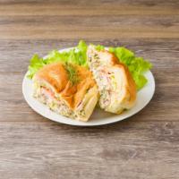 Classic Tuna Sandwich · Tuna salad, lettuce, tomato and red onion. 