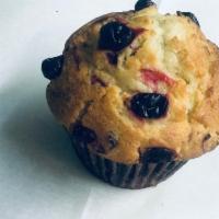 Cranberry muffin · The yogurt gives our muffins a deliciously moist texture. The finest ingredients excite the ...
