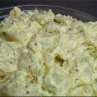 Potato Salad · Cold salad with shredded tuna.