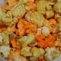 Chicago Mix Popcorn Bag · Cheddar Cheese Popcorn and Caramel Popcorn mix.