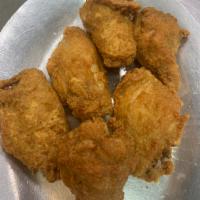 Plain Wings · 8 pieces chicken wings no sauce 