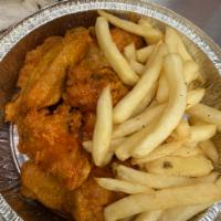Wings combo  · 6 pcs chicken wings French fries and can soda