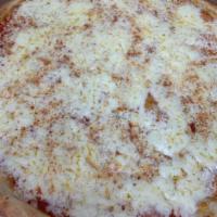 2. Extra Cheese Pizza · Double mozzarella and homemade marinara sauce.