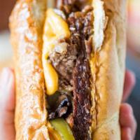 Steak Eggs and Cheese  · This Famous Market Breakfast sandwich served any time of the day, The Local FAVORITE, Sirloi...