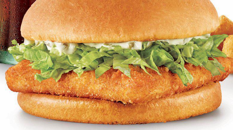  Fish Fillet · crunchy fish fillet sandwich served with tartar sauce and your choice of fresh cut veggies. 