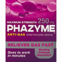 Phazyme Maximum Strength 12ct · This product is used to relieve symptoms of extra gas such as belching, bloating, and feelin...