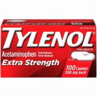 Extra Strength Tylenol Tablets 100ct · Tylenol is an over-the-counter (OTC) medicine used to treat reduce symptoms of pain and as a...