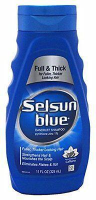 Selsun Blue Full & Thick 11oz · Selsun Shampoo it a medicated shampoo used to treat dandruff and seborrhoeic dermatitis (a g...