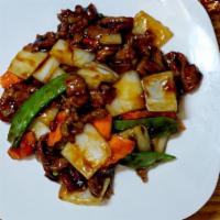 76. Beef with Chinese Vegetables · 