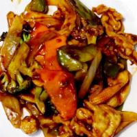 Hunan Chicken  · hot & spicy